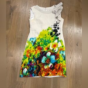 ECI Elegant Cream Dress